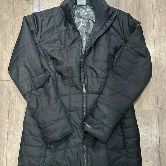 Columbia Olive Green Parka with Faux Fur Hood Interchange style - Picture 3 of 4